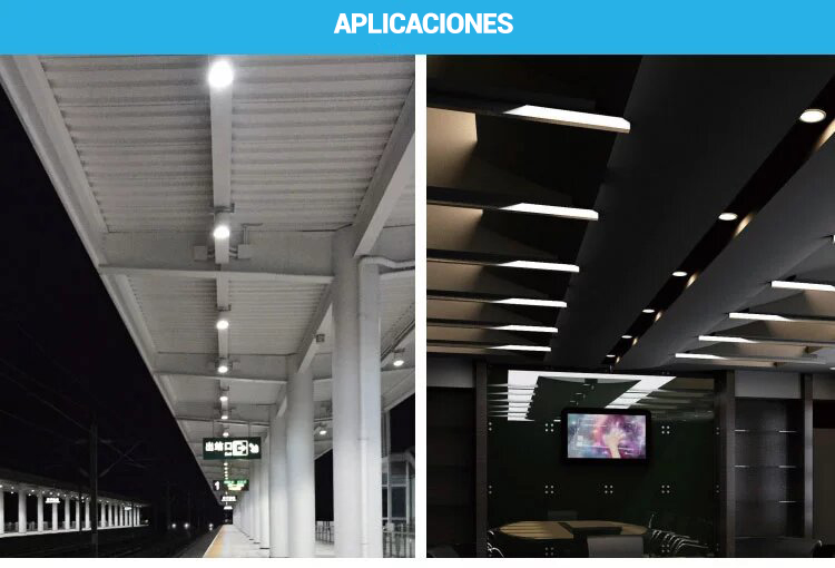 lámparas de techo aplicaciones